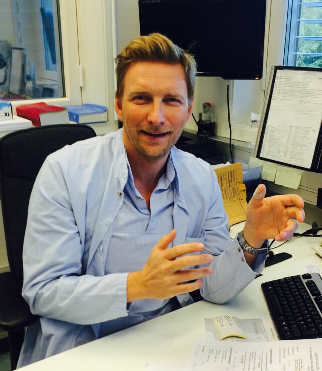 EKSPERT: Øre-nese-halsspesialist Kristian Mydske Vegsgaard ved Volvat medisinske senter. Foto: Foto: PRIVAT EKSPERT: Øre-nese-halsspesialist Kristian Mydske Vegsgaard ved Volvat medisinske senter. Foto: Foto: PRIVAT